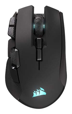 Corsair IRONCLAW WIRELESS SE myszka Gaming Po prawej stronie RF Wireless + Bluetooth + USB Type-C Optyczny 26000 DPI