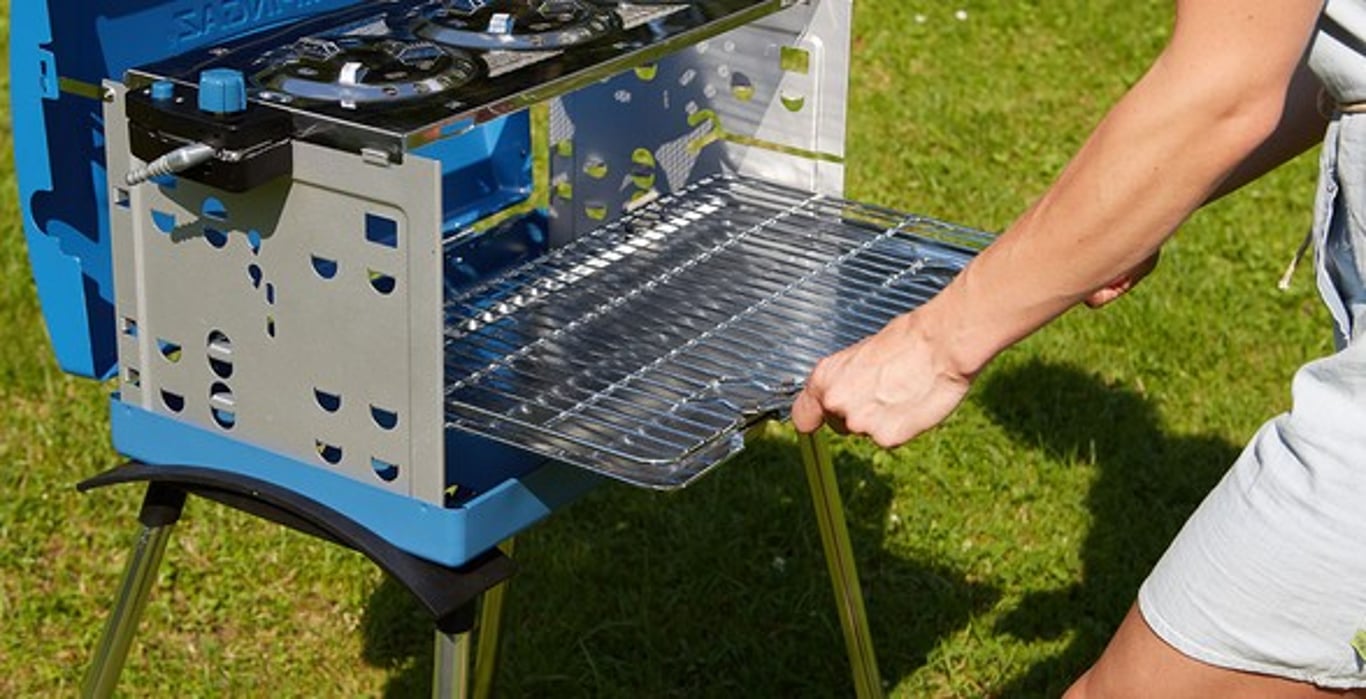 Campingaz 400 SGR Gril Gaz Niebieski, Srebrny 5200 W