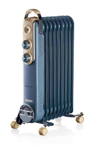 Ariete 0838 Inomhus Blå 2000 W Elektrisk oljevärmare för inomhusbruk