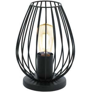 EGLO Newtown Tischlampe E27 Schwarz