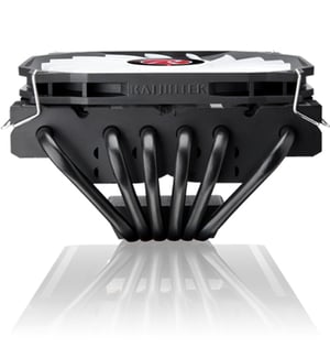 RAIJINTEK PALLAS 120 Procesor Chłodnica powietrza 12 cm Czarny