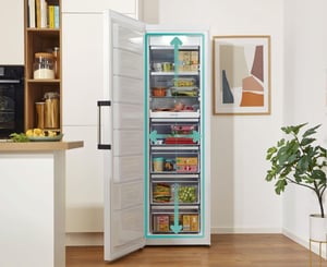 Gorenje FN619EAW6 Zamrażarka wolnostojąca Wolnostojący 280 l Biały
