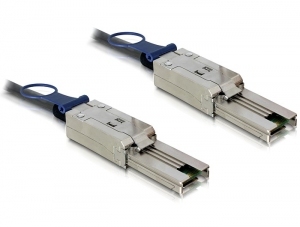 DeLOCK Cable mini SAS 26-pin to mini SAS 26-pin (SFF 8088) 1 m Black