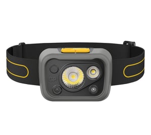 GP Lighting Discovery Svart LED-pannlampa