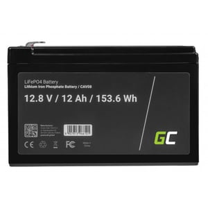 Green Cell CAV08 akumulator samochodowy Litowo-żelazowo-fosforanowy (LiFePO4) 12 Ah 12,8 V Marine / Leisure