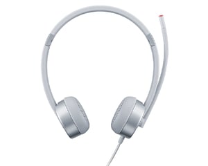 Lenovo 100 Stereo Analog Headset Office/Call Center Headset Silver