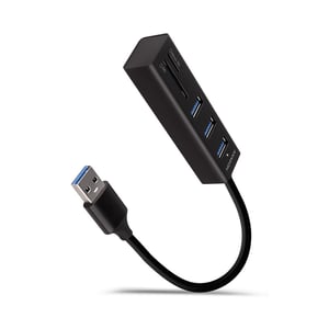 Axagon HMA-CR3A Wired USB 3.2 Gen 1 (3.1 Gen 1) Type-A Docking Station, Black