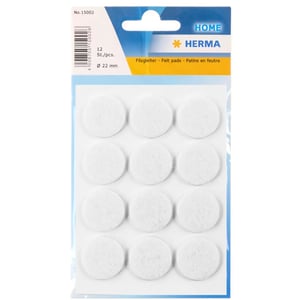 HERMA 15002 Furniture Pads, 12-pack