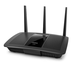 Linksys EA7300 Gigabit-Ethernet-Dualband-WLAN-Router (2,4 GHz/5 GHz) Schwarz