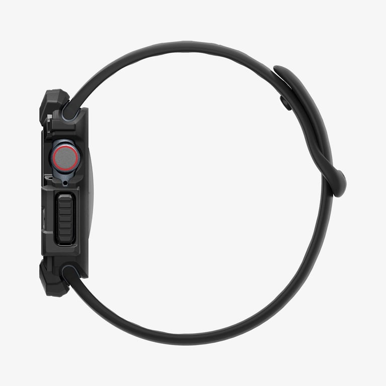 Spigen Rugged Armor Etui Czarny Termoplastyczne elastomery poliuretanowe (TPU)
