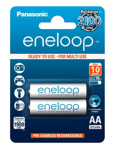 Sanyo BK-3MCCE/2BE batteri för hemmabruk Uppladdningsbart AA-batteri av nickel-metallhydrid (NiMH)