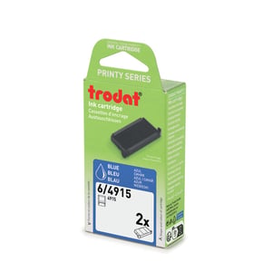 Trodat 6/4915/SS Bläckpatron Blå