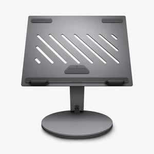 Spigen LD204H Laptop and Tablet Stand, Gray, 39.6 cm (15.6")