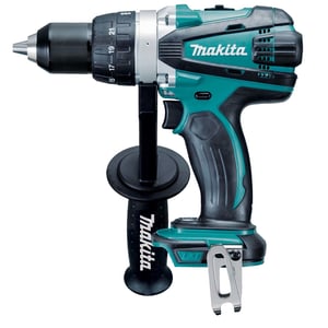 Makita DDF458Z Bohrmaschine 2000 U/min Zentralverriegelung 2,5 kg Schwarz, Blau