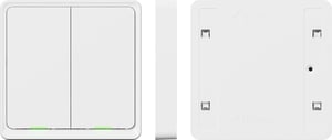 Tesla Smart Switch Dual Battery Trådlös Vit