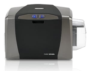 Fargo DTC1250e Plastic Card Printer: Dye-sublimation / Resin thermal transfer, Color, 300 x 300 DPI