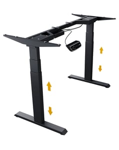 ICY BOX IB-EW206B-T Electric 2 x Leg Black