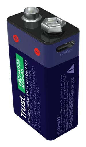 Trust 25745 Haushaltsbatterie Wiederaufladbare Lithium-Ionen-Batterie (Li-Ion)