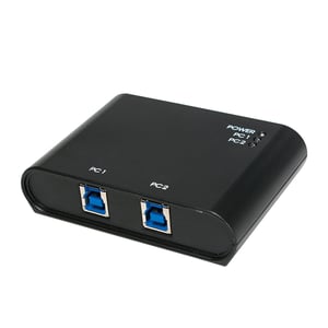 LogiLink UA0216 USB 3.2 Gen 1 (3.1 Gen 1) Typ-B-Hubs und Konzentratoren, 5000 Mbit/s, schwarz