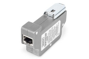 Digitus PoE-överspänningsskydd (RJ45), DIN-skenemontering, för inomhusbruk