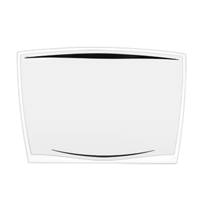 CEP 1007700711 skrivbordsunderlägg Polyvinylklorid (PVC) Svart