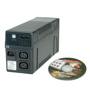 VALUE UPS, 400VA, USB Port UPS Power Supply, Line-Interactive Technology