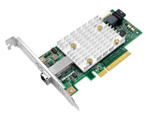 Microsemi SmartHBA 2100-4i4e-adapter, intern Mini-SAS HD