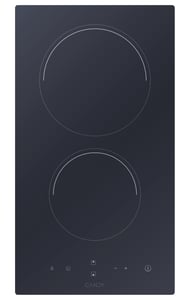 Candy Idea CDH30 Schwarz Einbau 28,8 cm Keramik 2 Kochzonen