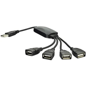 Akyga AK-AD-13 huby i koncentratory USB 2.0 Czarny