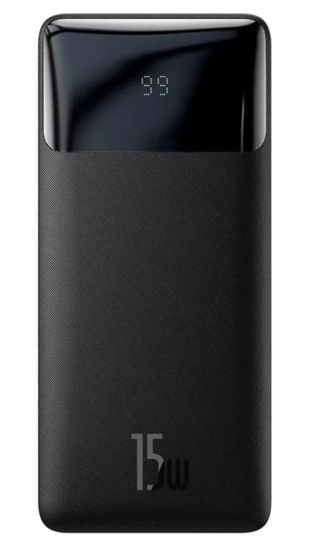 фото Зовнішній акумулятор (павербанк) Baseus Bipow Overseas 15W 10000mAh Black (PPBD050001)