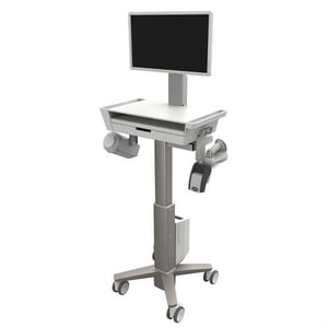 Ergotron CareFit Slim 2.0 Gold, Weiß Universal-Multimedia-Karte