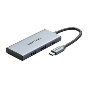 Vention TOOHB Wired USB 3.2 Gen 1 (3.1 Gen 1) Type-C Docking Station, Gray