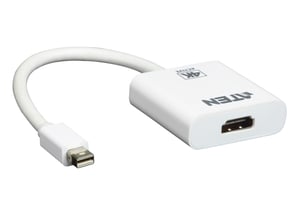 ATEN VC981 Mini-DisplayPort-zu-HDMI-Kabeladapter, weiß