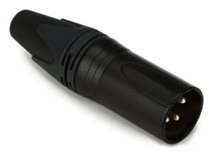 Equip 147930 wtyczka 3-Pole XLR Czarny