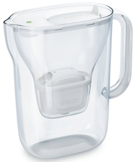 Brita Style Essential Dzbanek z filtrem do wody 2,4 l Przezroczysty, Biały