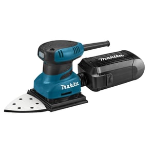 Makita BO4565K tragbare Schleifmaschine Exzenterschleifer 14.000 OPM Schwarz, Türkis 200 W