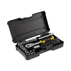 Stanley STMT82672-0 ratchetny nyckel 6,7,8,9,10,11,12,13,14 mm 1 st. Svart, gul 72