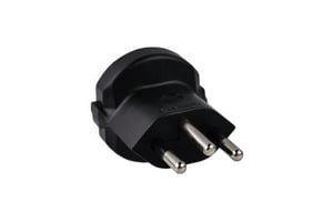 Kabelmeister SKA-6002PS przejściówka do kabli Swiss mains plug type J Czarny