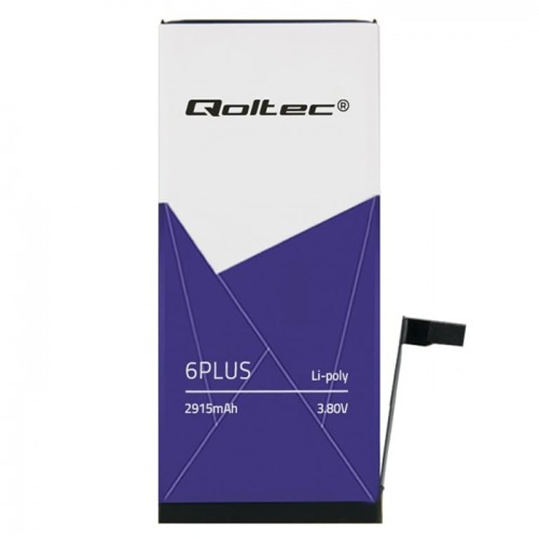 Qoltec 52100 część zamienna do telefonu komórkowego Bateria Wielobarwny