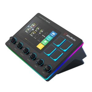 AVerMedia AX310 3-Channel Audio Mixer, 10–20,000 Hz, Black