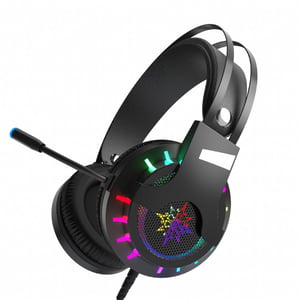 Inca IGK-TX12 słuchawki/zestaw słuchawkowy Przewodowa Opaska na głowę Gaming USB Typu-A Czarny