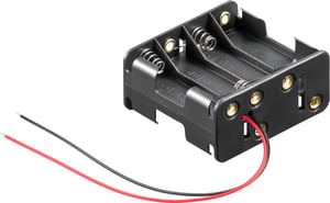 Goobay 81218 container and clip for 8 AA batteries/rechargeable batteries