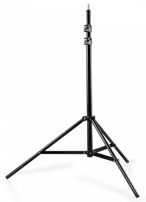 Walimex WT-806 statyw Oświetlenie 3 x noga Czarny