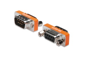 Digitus RS-232-adapter, nollmodem, typ D-Sub 9 / D-Sub 9, hane / hona