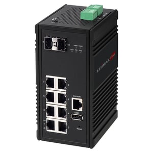 Edimax IGS-5208 Managed Gigabit-Ethernet-Switch (10/100/1000) Schwarz
