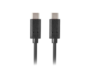 Lanberg CA-CMCM-10CU-0005-BK USB 2.0 Cable, 0.5 m, USB-C, 0.48 Gbit/s, Black