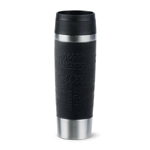 EMSA Travel Mug Classic N2022000 resemugg 500 ml Svart, Rostfritt stål Rostfritt stål
