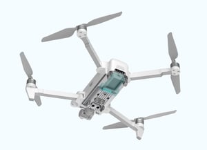 FIMI X8 SE 2022 V2 COMBO dron z kamerą 4 wirn. Quadcopter 48 MP 3840 x 2160 px 4500 mAh Czarny, Szary
