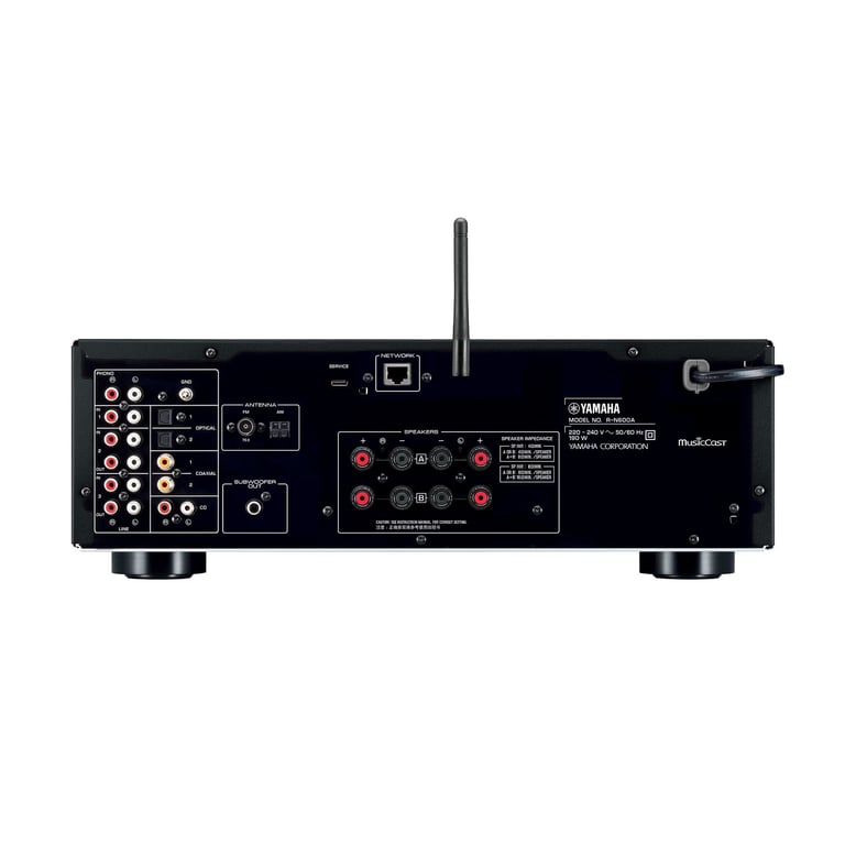 Yamaha R-N600A 80 W Czarny