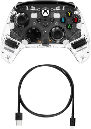 HyperX Clutch Gladiate – przewodowy kontroler do gier z podświetleniem RGB – Xbox